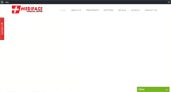 Desktop Screenshot of mediface-aesthetic.com
